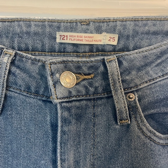 Levi’s - 720 - high rise skinny -25 x30 - Picture 8 of 10
